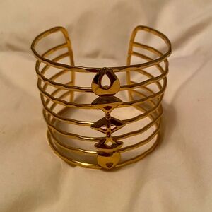 Stella & Dot Gold Cuff Bracelet